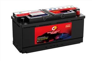 6-QTF-105 H9 újratölthető 12V 105Ah AGM/EFB karbantartásmentes start-stop autóakkumulátor járművekhez